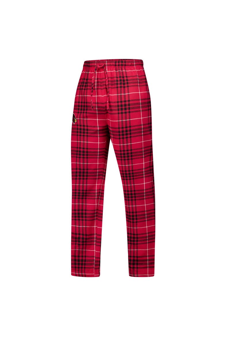Men's Concepts Sport  Cardinal/Black Arizona Cardinals Vector T-Shirt & Flannel Pants Sleep Set, Alternate, color, Cardinal