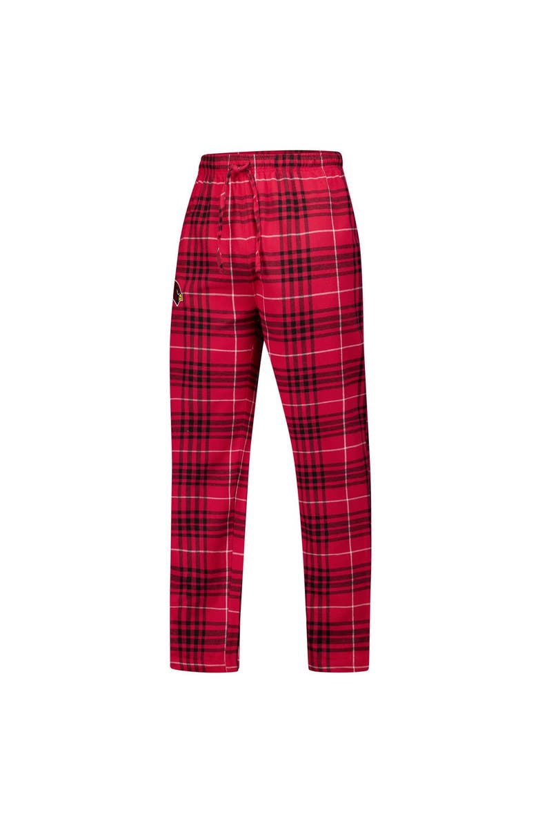 CONCEPTS SPORT Men's Concepts Sport Cardinal/Black Arizona Cardinals Vector T-Shirt & Flannel Pants Sleep Set, Alternate, color, Cardinal