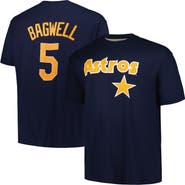 PROFILE Men's Profile Jeff Bagwell Navy Houston Astros Big & Tall Cooperstown Collection Player Name & Number T-Shirt
