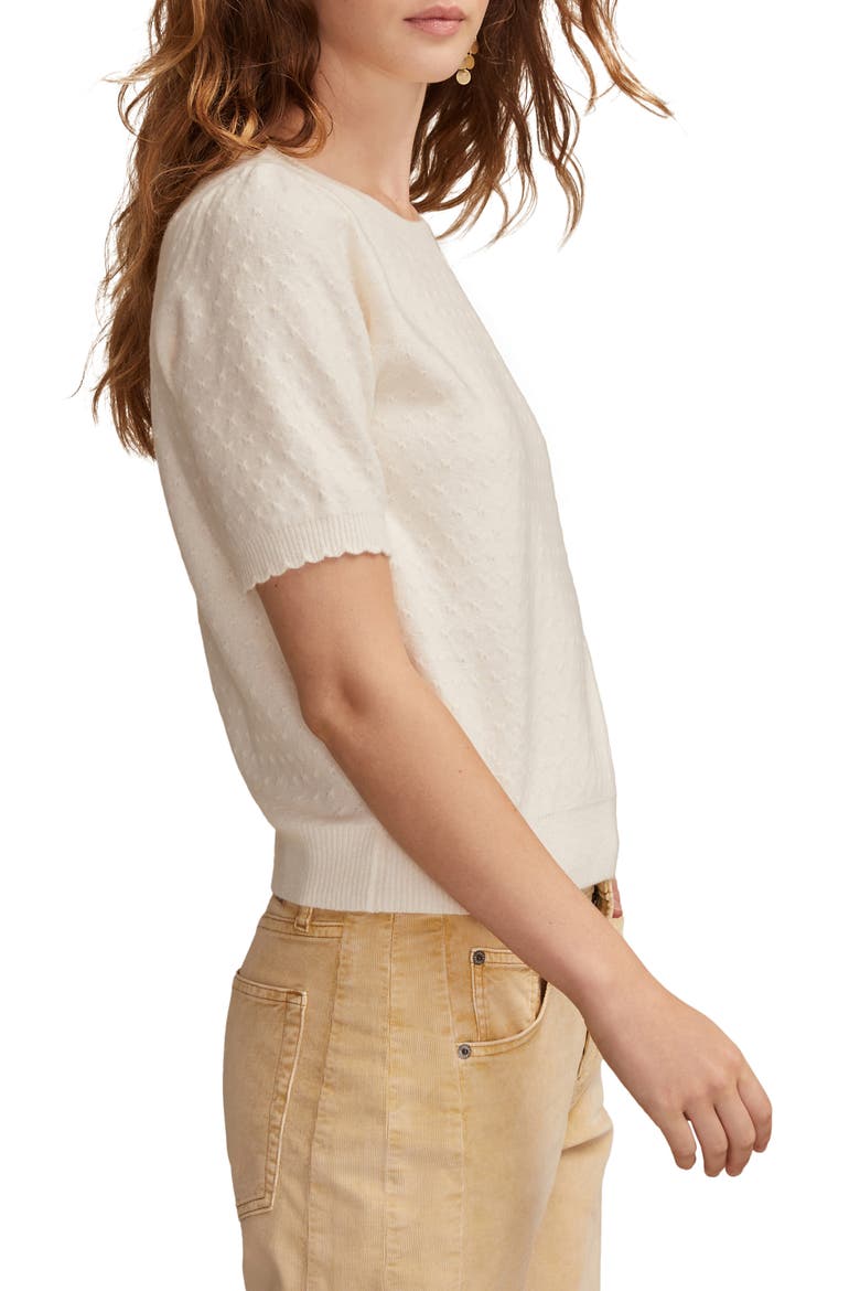 Cloud Soft Puff Sleeve Sweater, Alternate, color, TOFU
