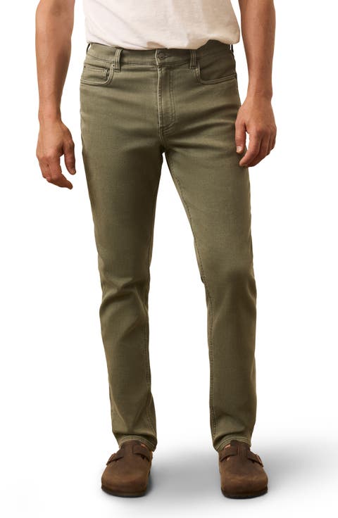 Terry Five-Pocket Stretch Pants