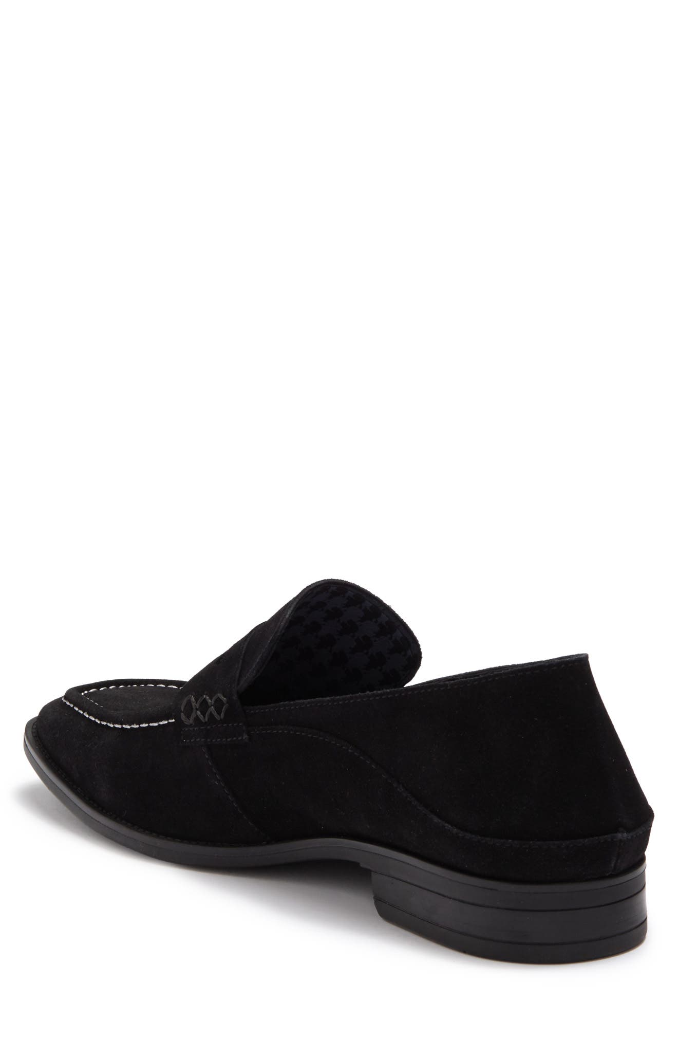 KARL LAGERFELD PARIS Suede Penny Loafer, Alternate, color, 