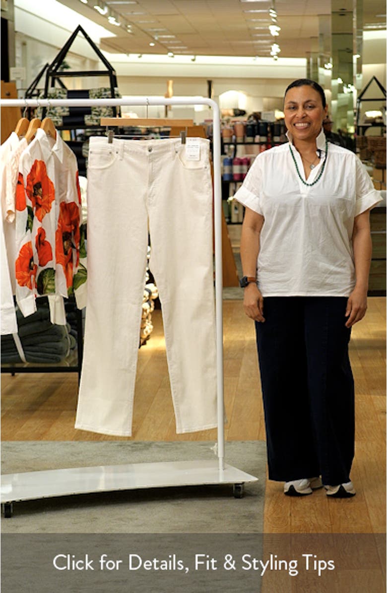 Longline Straight Leg Jeans, sales video thumbnail