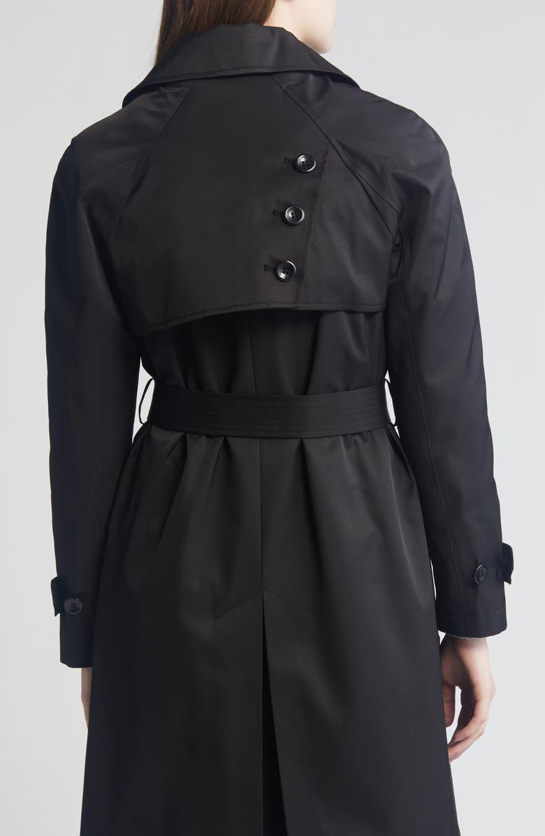 Via Spiga Water Repellent Cotton Blend Trench Coat, Alternate, color, 