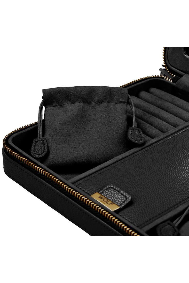 Lauren Large Zip Case, Alternate, color, Black