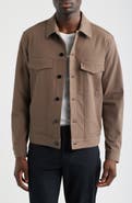 Theory River Trucker in Neoteric Twill Jacket