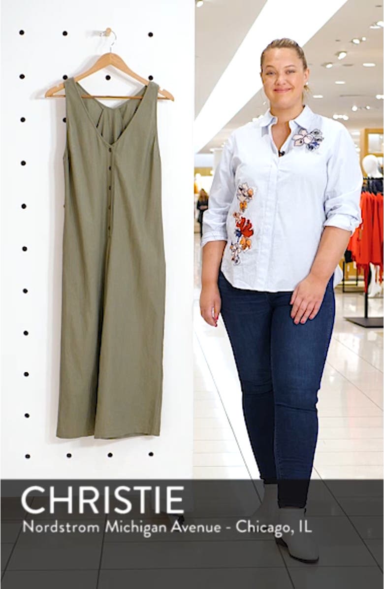 Button Front Jumpsuit, sales video thumbnail