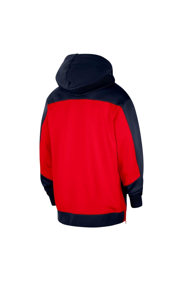 Nike Men's Nike Navy LA Clippers Authentic On-Court Showtime Performance Full-Zip Hoodie, Alternate, color, Navy