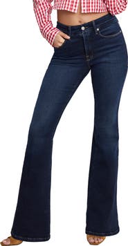 Good American Dolly Joleans Flare Jeans