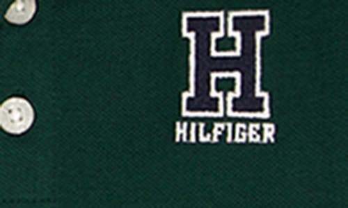 Tommy Hilfiger Kids' Hooded Henley & Joggers Set In Green