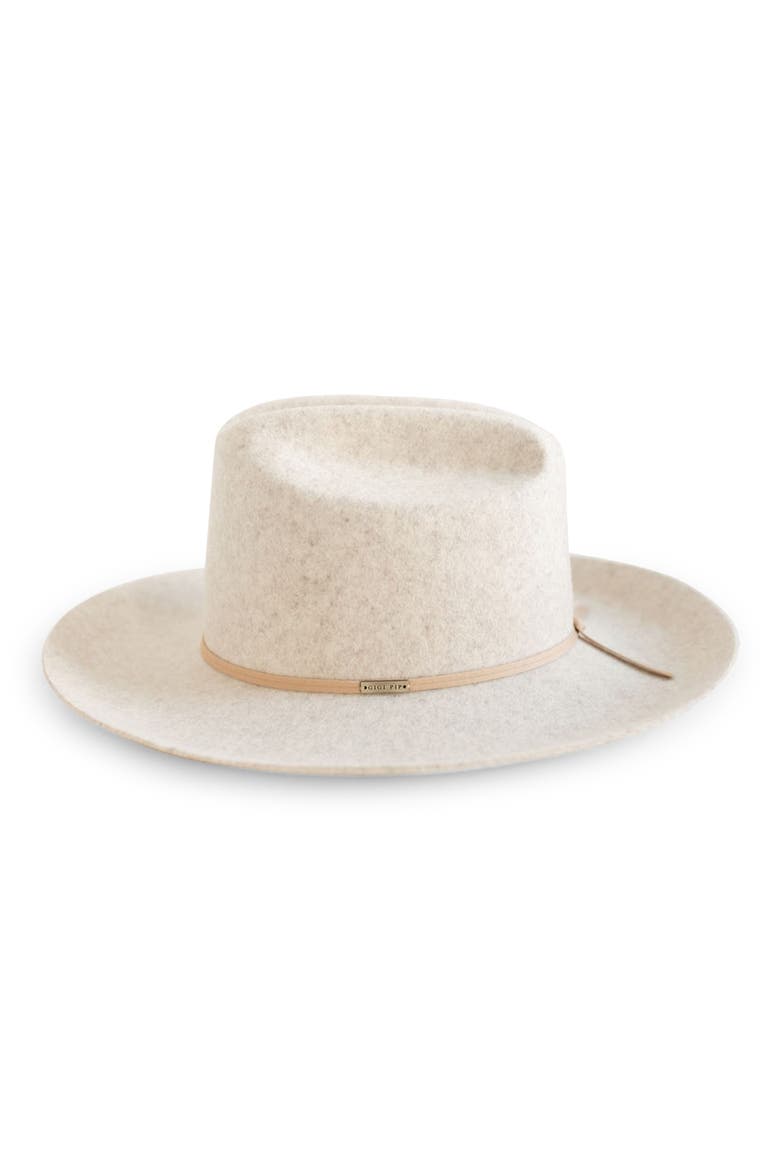 Ezra Western Hat, Main, color, MIX GREY