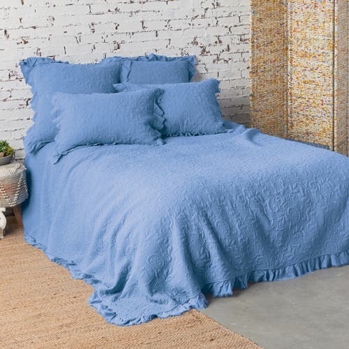 Carol & Frank Dabney Quilt In Blue