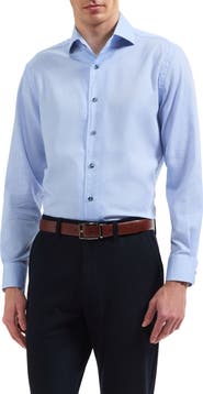 Bugatchi Alvin Shaped Long Sleeve Shirt