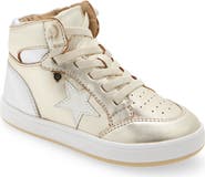 OLD SOLES Kids' Starling Metallic High Top Sneaker
