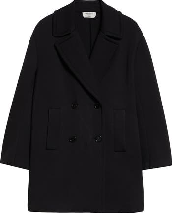 【送料 関税込】’S Max Mara Gradi double-breasted coat Max Mara Gradi Double Breasted Jersey Coat | Nordstrom