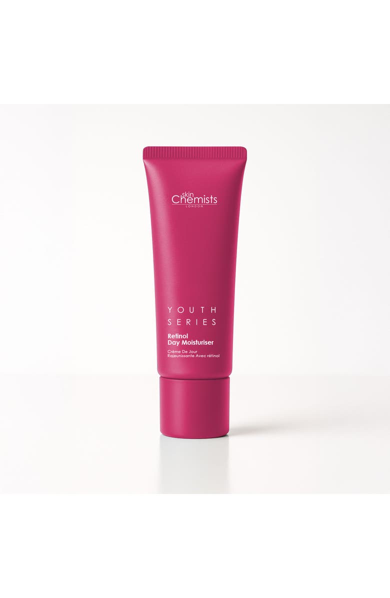SKINCHEMISTS Youth Series Retinol & Bakuchiol Day Moisturiser 50ml, Main, color, White