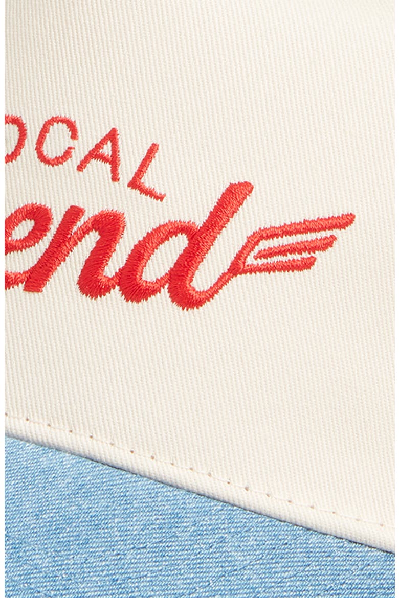 Local Legend Snapback Baseball Cap, Alternate, color, DENIM