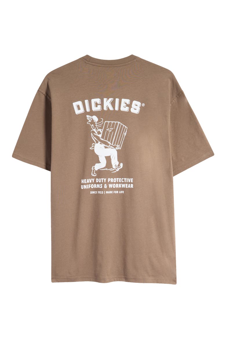 Logo Graphic T-Shirt, Alternate, color, MUSHROOM