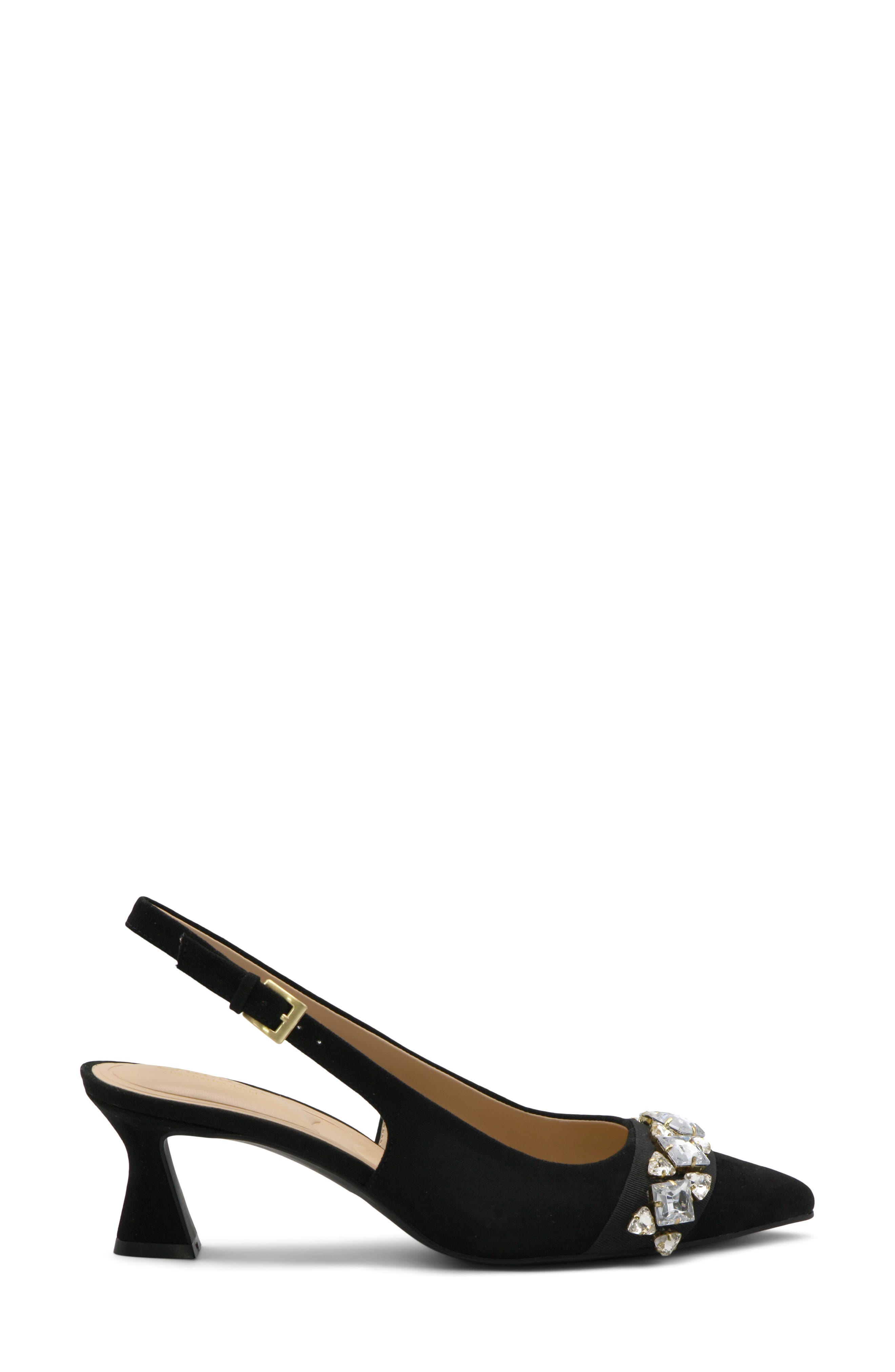 Charles by Charles David Ahava Slingback Pump, Alternate, color, Black