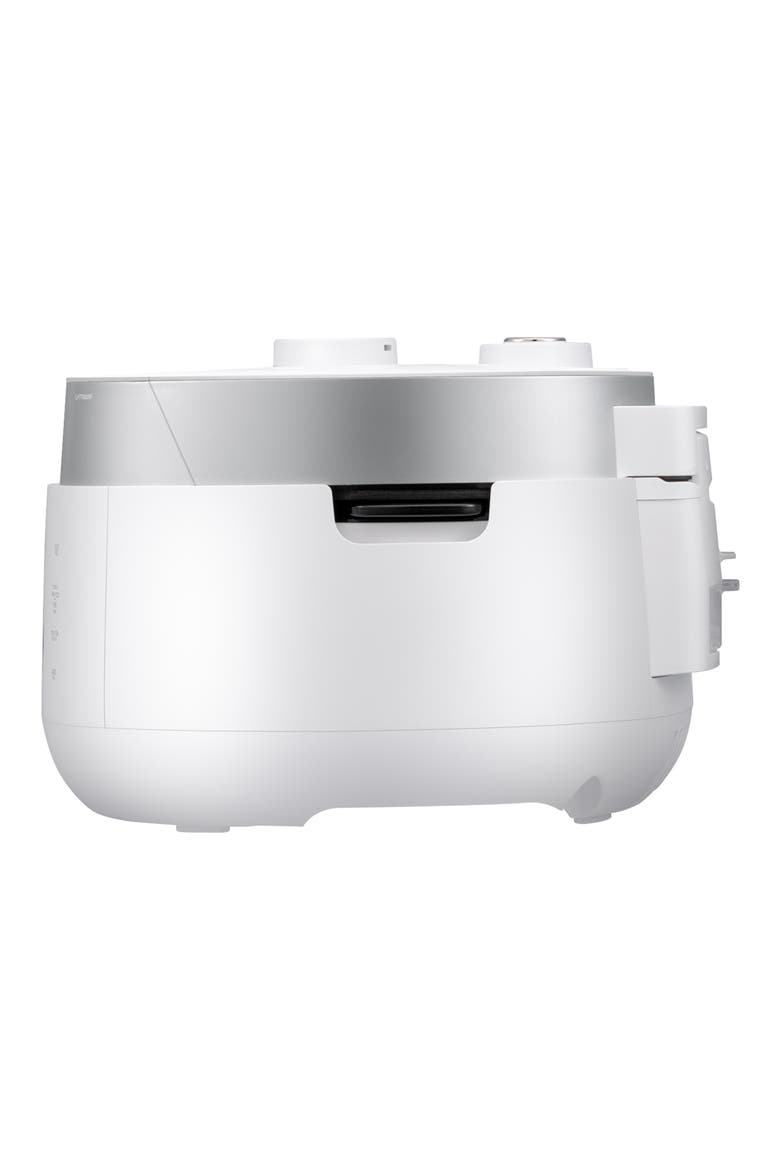 6-Cup Twin Pressure Rice Cooker, Alternate, color, WHITE