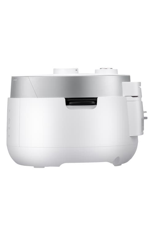 Cuckoo 6-cup Twin Pressure Rice Cooker In White