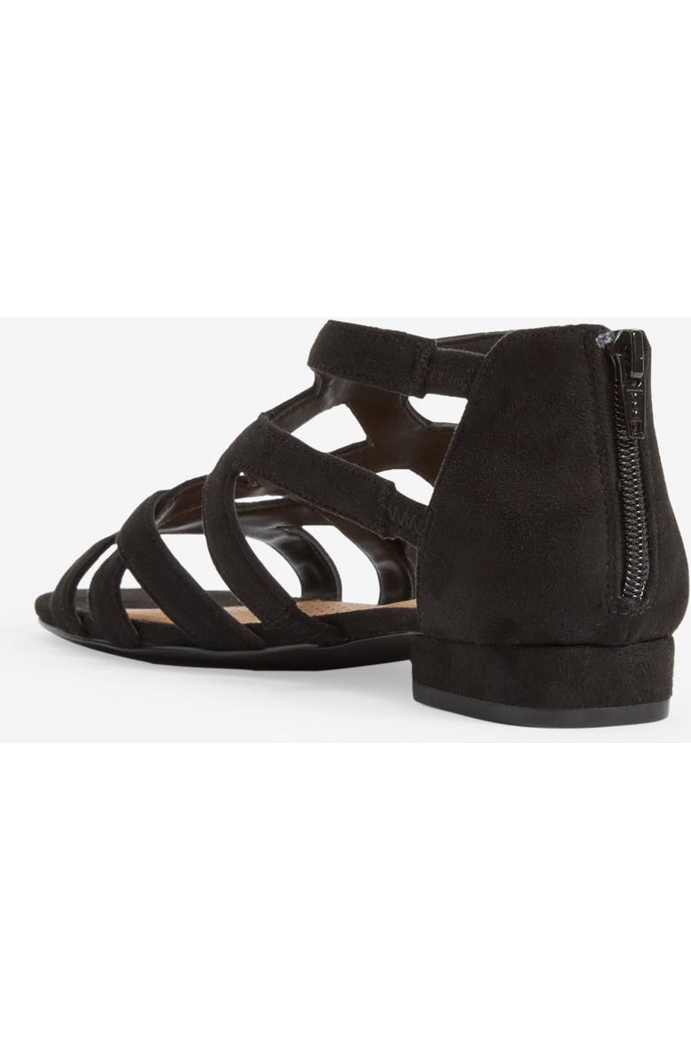 Comfortview The Lana Sandal, Alternate, color, Black