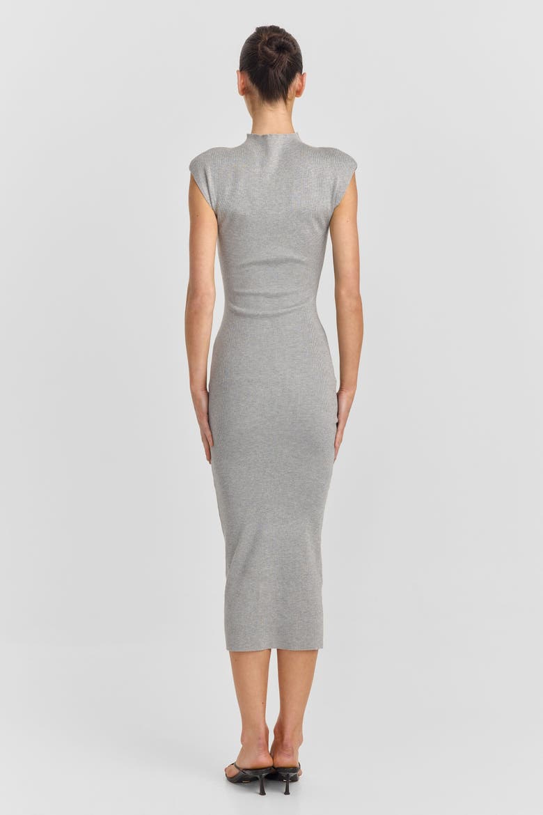Suzette Midi Dress, Alternate, color, Grey
