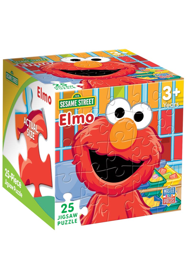 Sesame Street Elmo 25 Piece Puzzle, Main, color, Multicolor