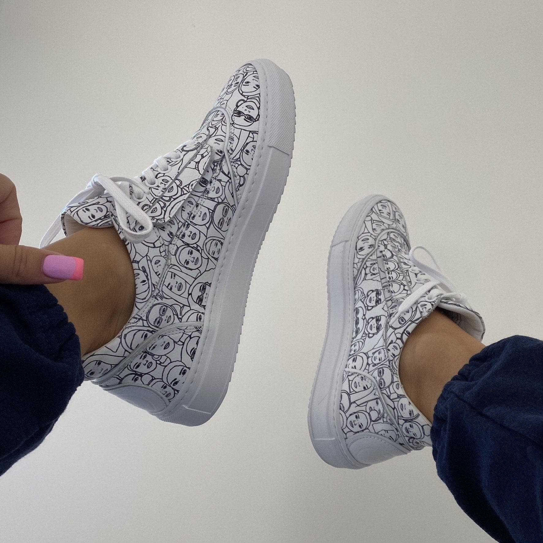 Fini Bold "TyFini" Sneaker  - Unisex, Alternate, color, White