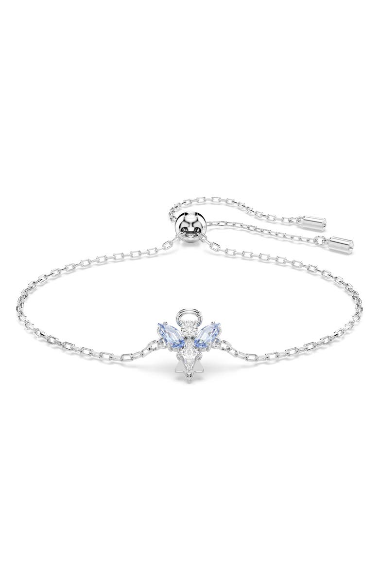 Swarovski Magic Angel Bracelet, Main, color, Blue