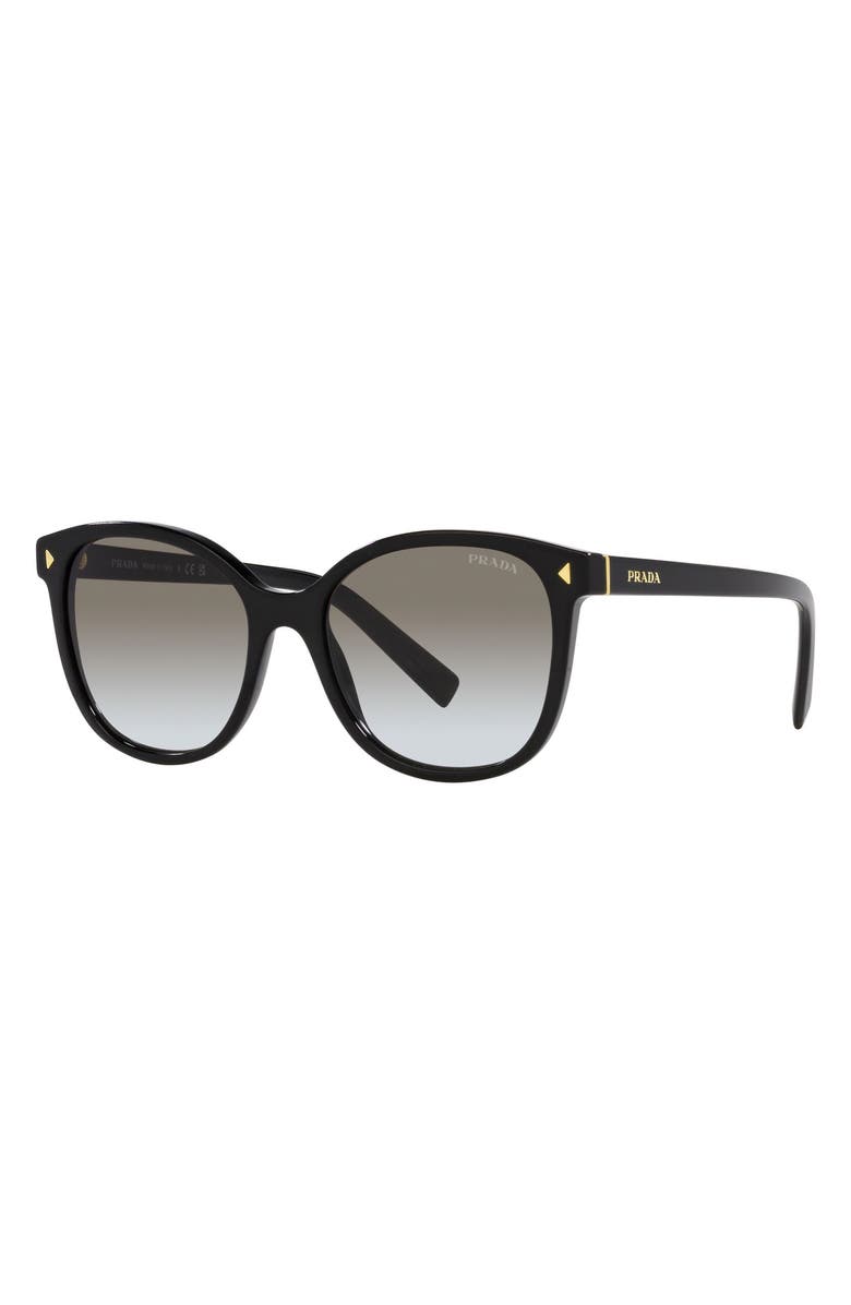 Prada 53mm Gradient Square Sunglasses, Alternate, color,