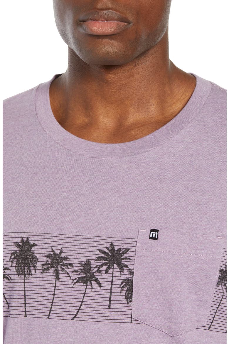 Palmin Regular Fit Pocket T-Shirt, Alternate, color, HEATHER PURPLE