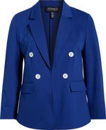Jones New York Faux Double Breasted Jacket