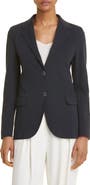 Eleventy Single Breasted Cotton Blend Blazer