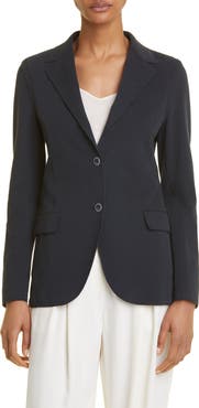 Eleventy Single Breasted Cotton Blend Blazer