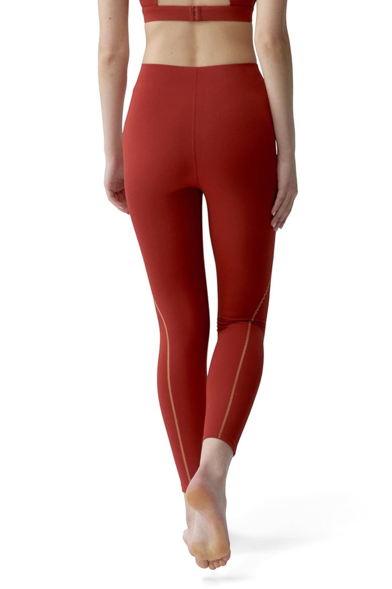 Brone Performance Full-Length Sports Legging, Alternate, color, Sunset
