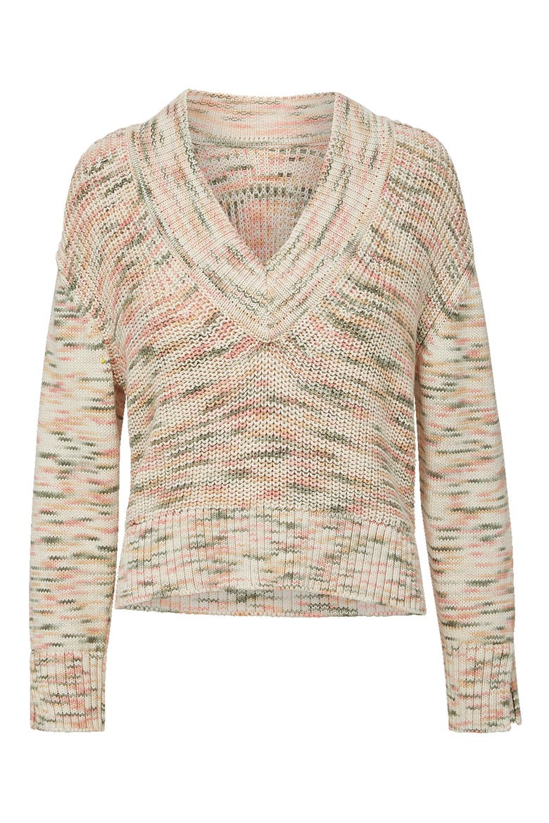 Anola Space Dye Cotton Sweater, Alternate, color, PETAL MULTI