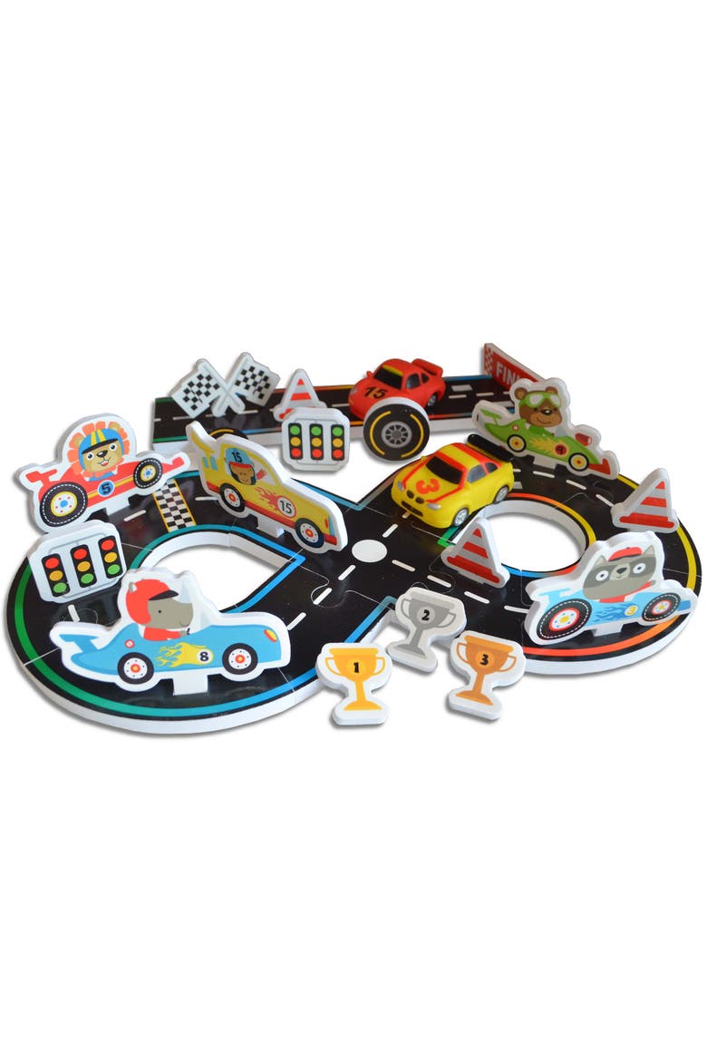 Bath Time Grand Prix, Build A Floating Racetrack, Kids 3+, Alternate, color, Multicolored