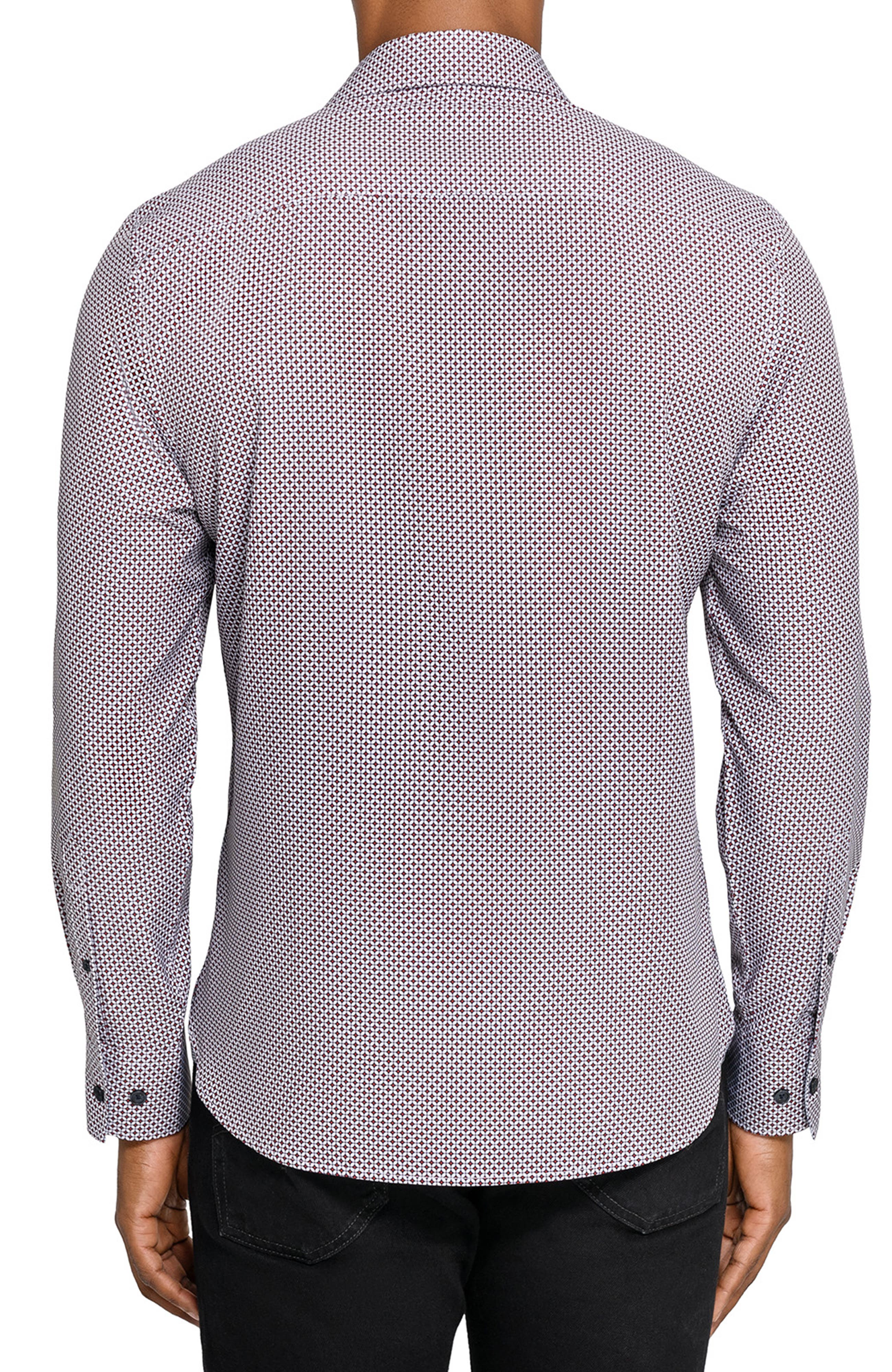Geo Woven Long Sleeve Basic - image 2