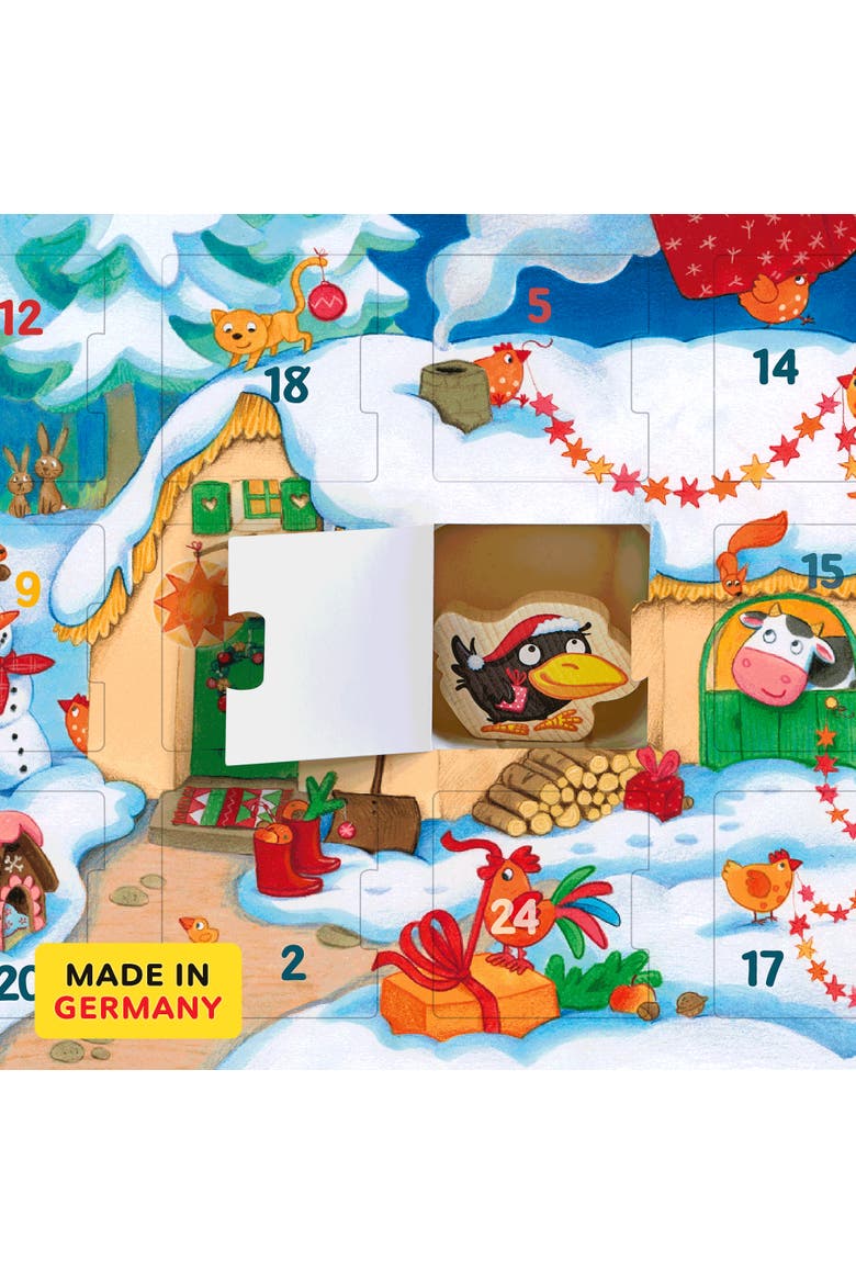 My First Advent Calendar - Farmyard Animals, Alternate, color, Yellow Multi
