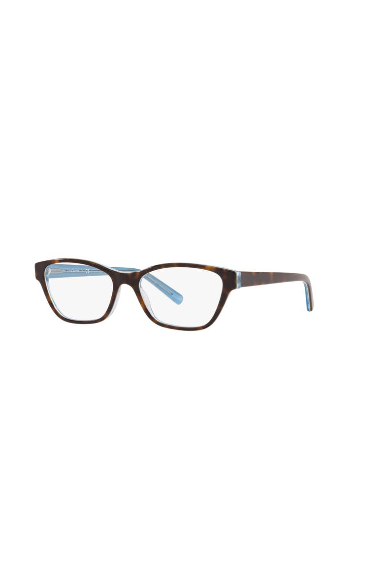 52mm Square optical glasses, Main, color, Tortoise