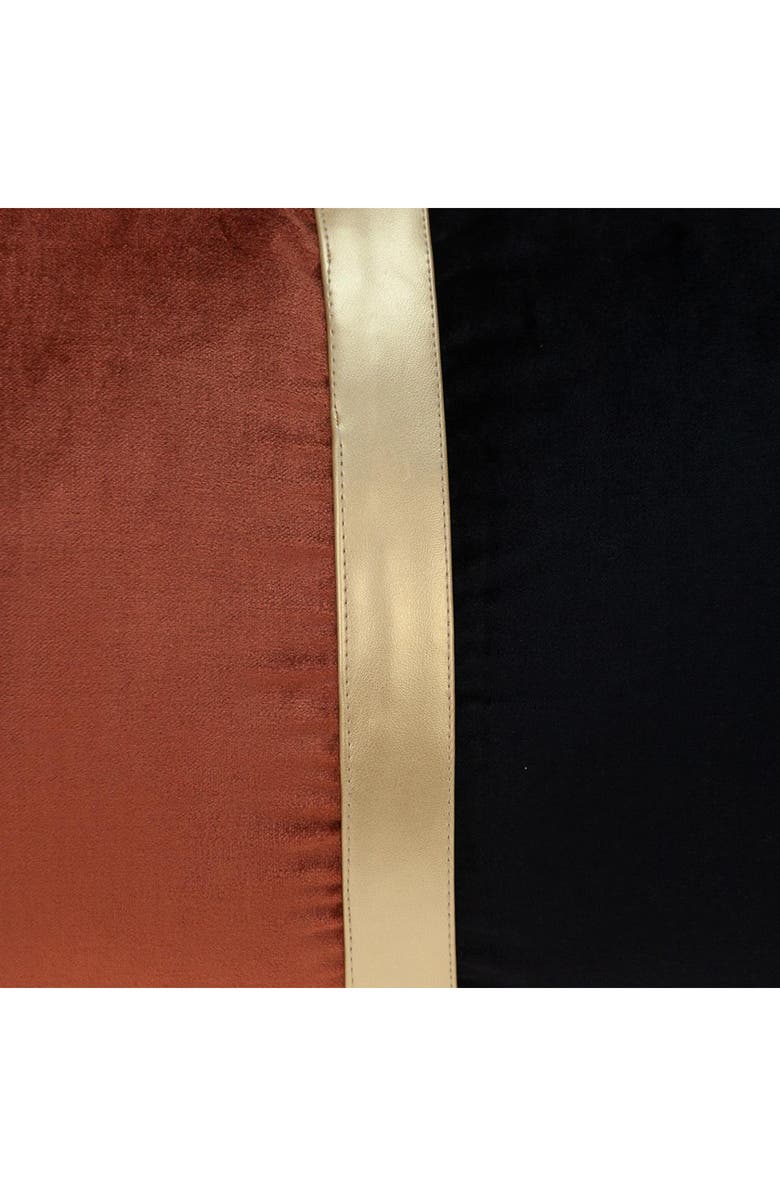 PARKLAND COLLECTION Myra Throw Pillow, Alternate, color, Black