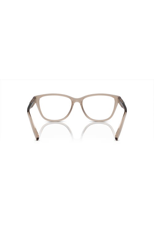 Armani Exchange 54mm Cat Eye Optical Glasses In Neutral