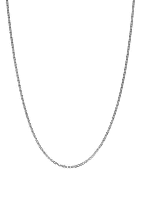 Box Chain Necklace