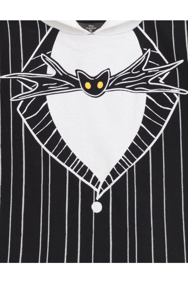 Nightmare Before Christmas Short Sleeve Hooded T-Shirt, Alternate, color, Jack Skellington Suit