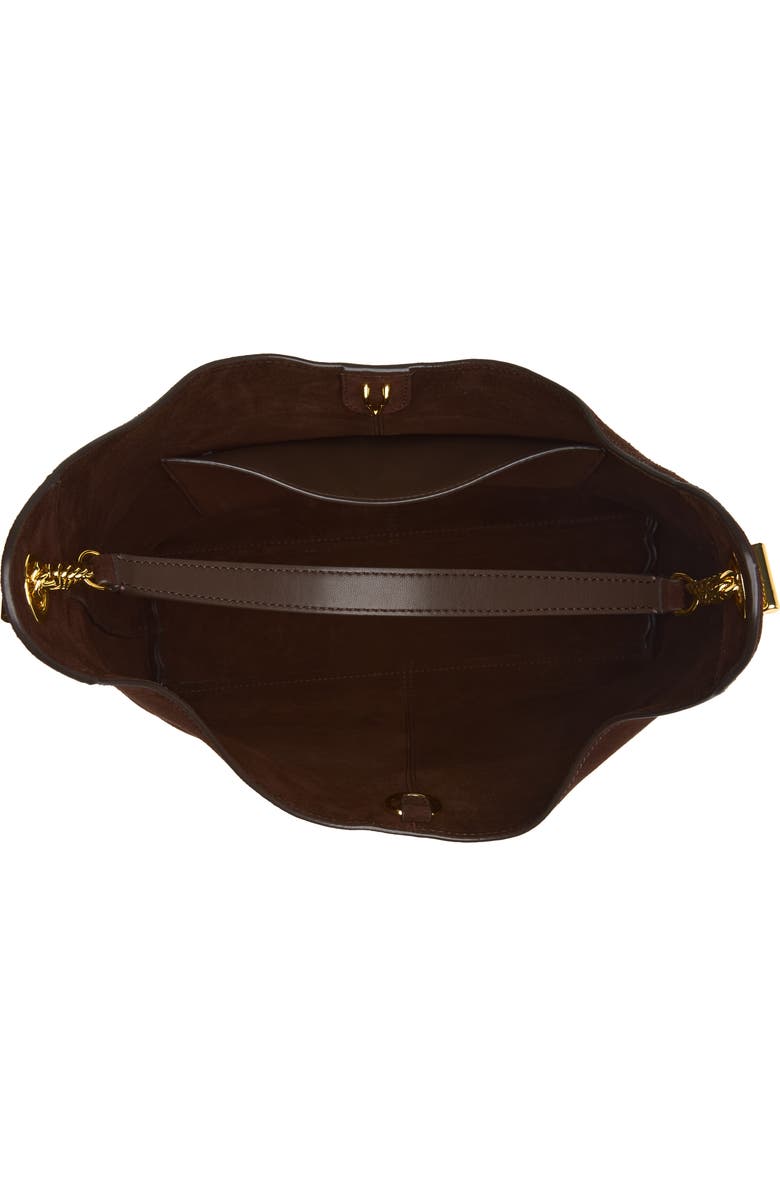 Veronica Beard Jour Shoulder Bag, Alternate, color, Espresso