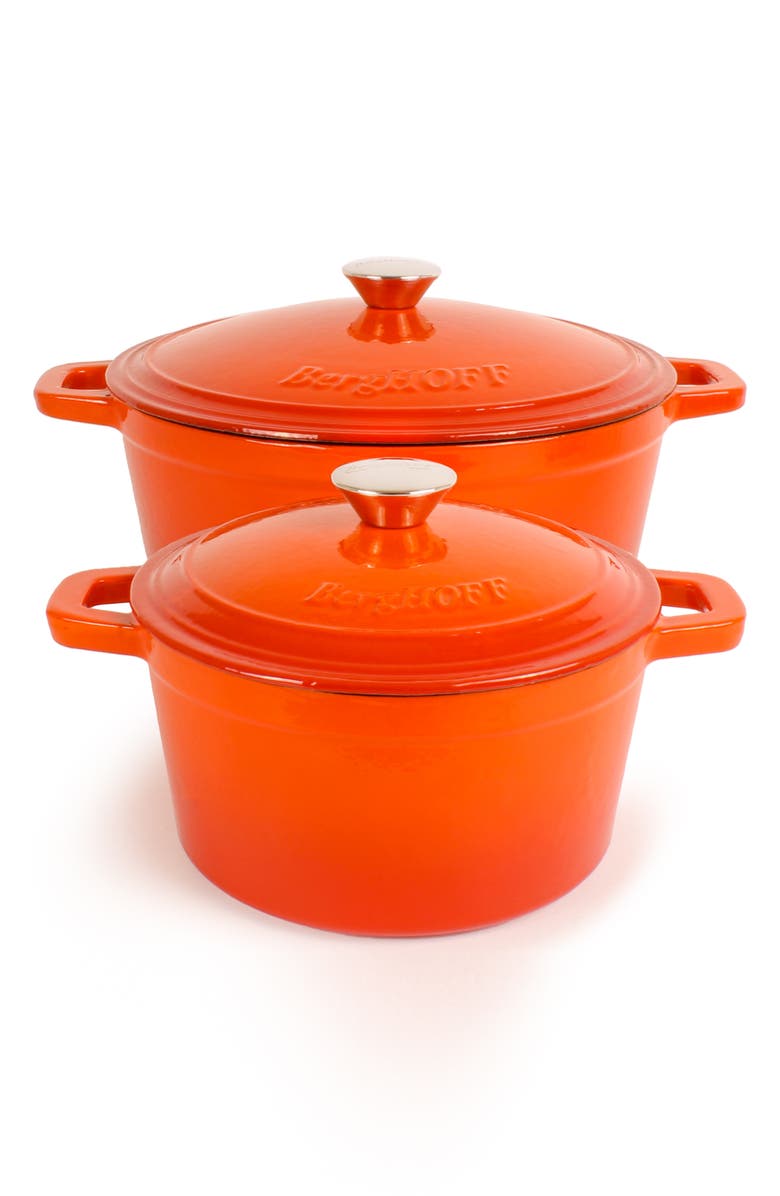 BergHOFF Neo 4-Piece 3-Quart Cast Iron Set, Main, color, 