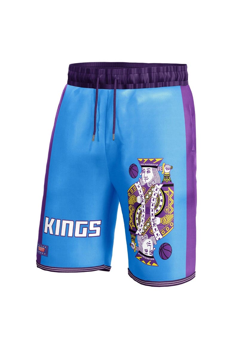 Unisex NBA & KidSuper Studios by Fanatics Blue Sacramento Kings Hometown Shorts, Alternate, color, Blue