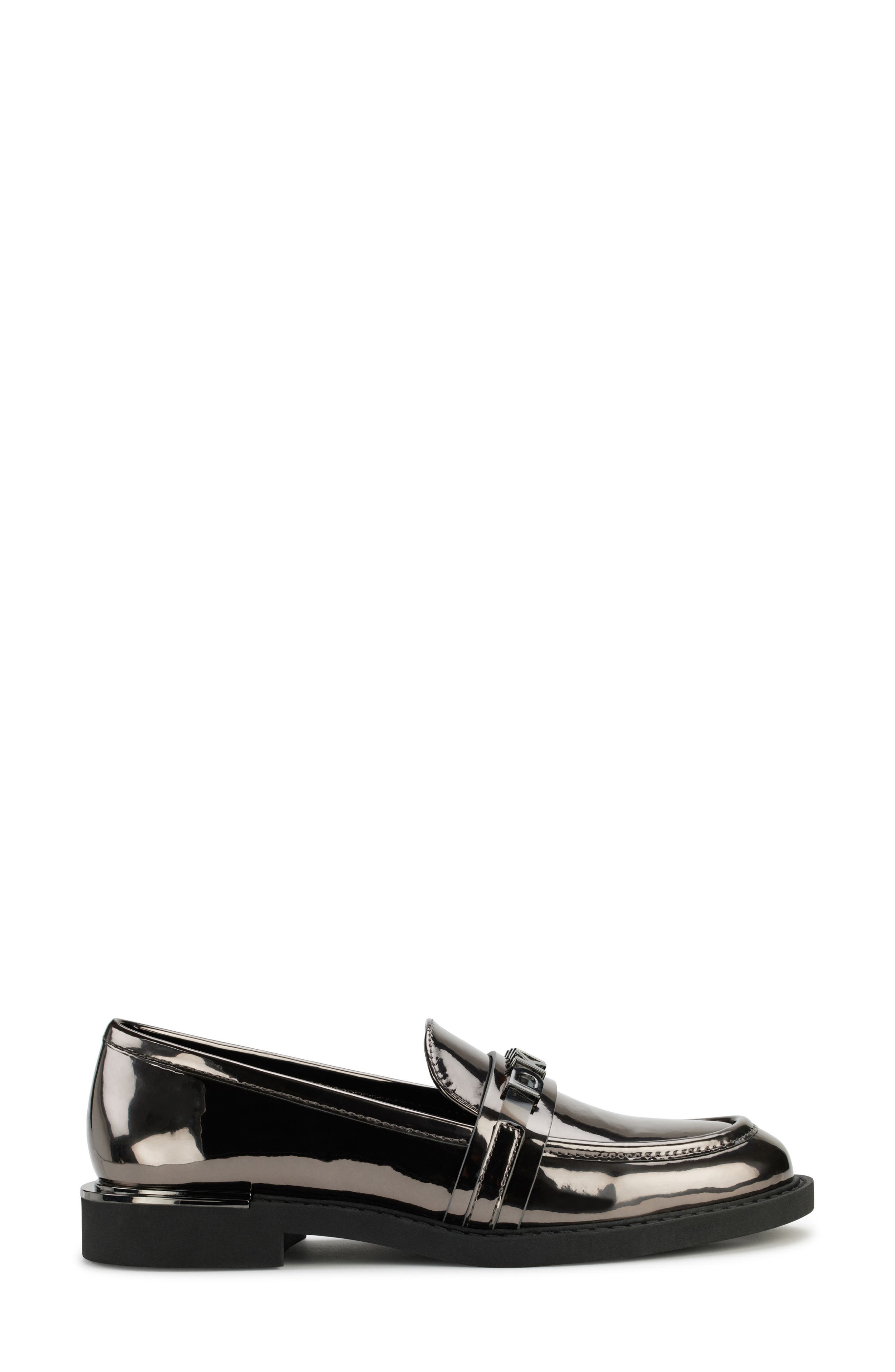DKNY Rooney Bit Loafer, Alternate, color, Graphite