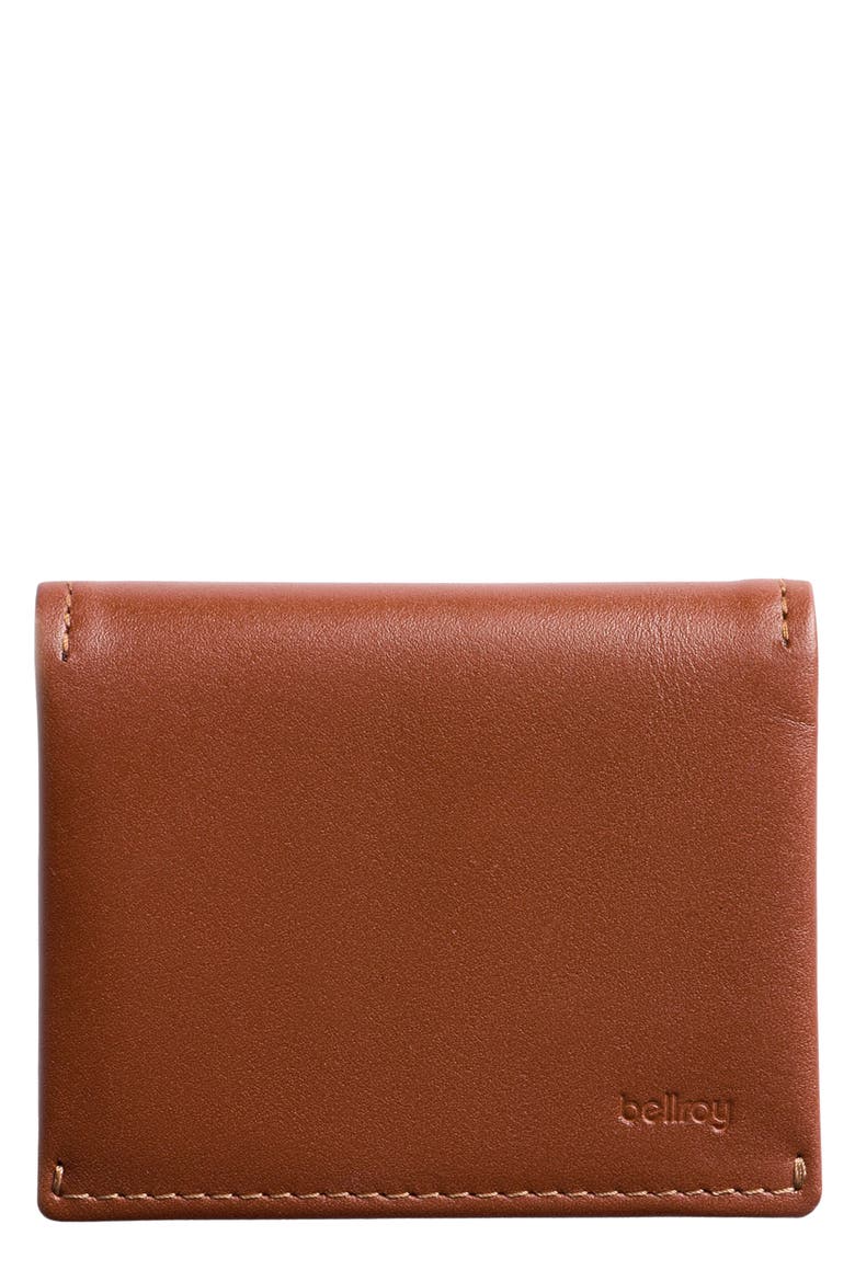 Slim Sleeve Wallet, Main, color, SIENNA